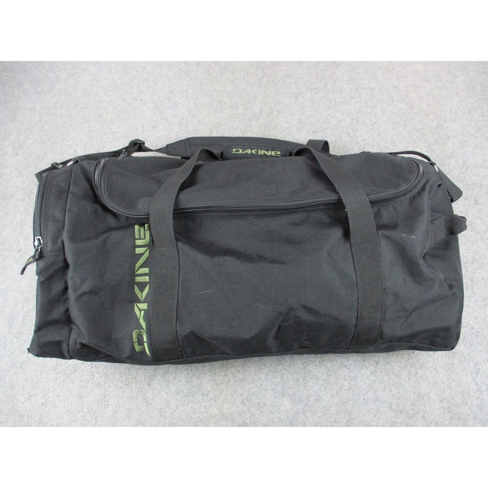 DAKINE Duffle Bag Black Soft Case Adjustable Straps Travel Luggage Gear